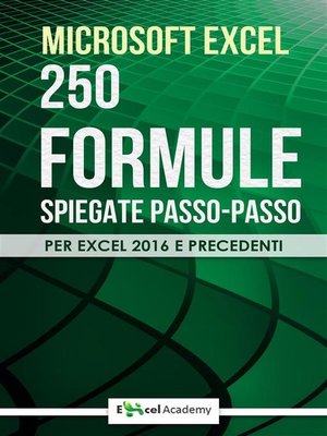 cover image of 250 formule spiegate passo-passo